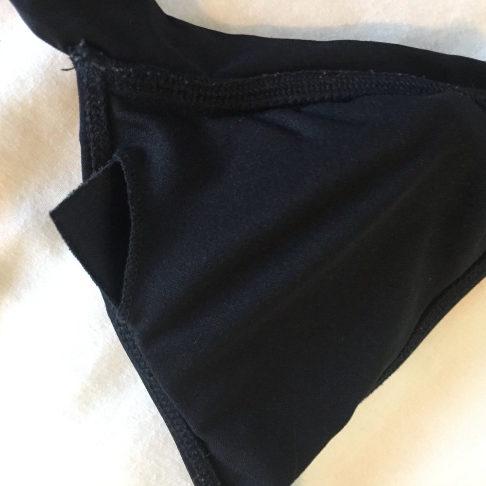 Mossimo Classic Black Halter Top & Side-Tie Bikini - Picture 5 of 8